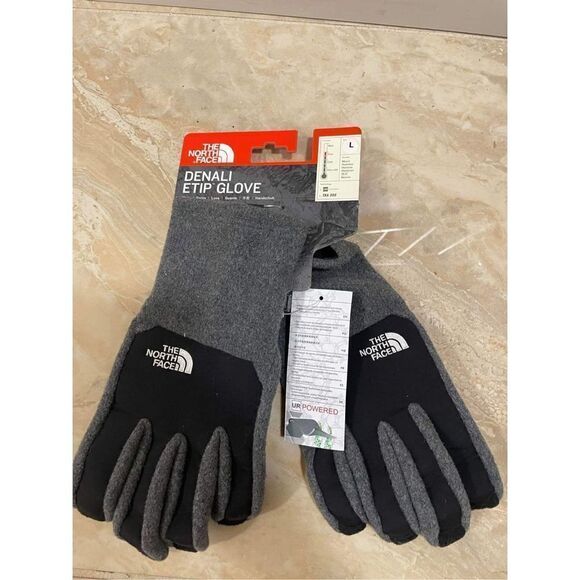 The North Face  Denali Etip Fleece Lined Tech Gloves Size L - Picture 1 of 4